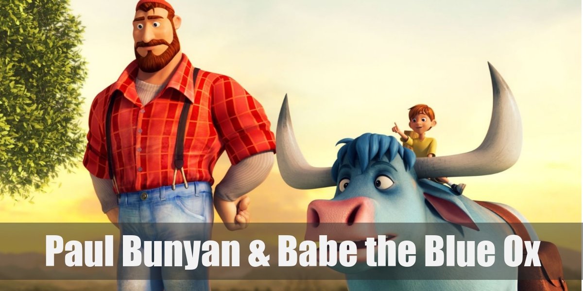 Paul Bunyan & Babe The Blue Ox Costume
