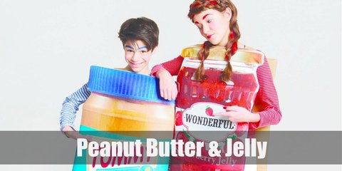 Peanut Butter and Jelly Costume