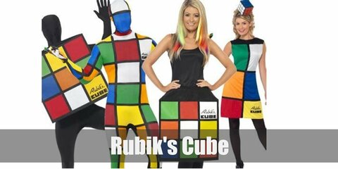 Rubik's Cube Costume