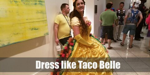 Taco Belle Costume