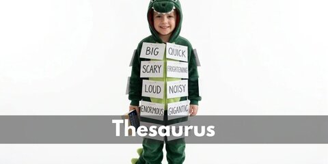 Thesaurus Costume (Dinosaur Pun)