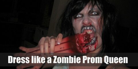 The Zombie Prom Queen Costume