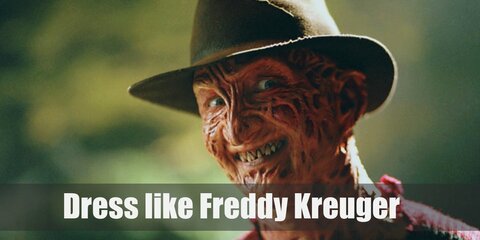 The A Nightmare on Elm Street's Freddy Kreuger Costume