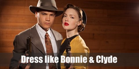 Bonnie & Clyde Couple Costume