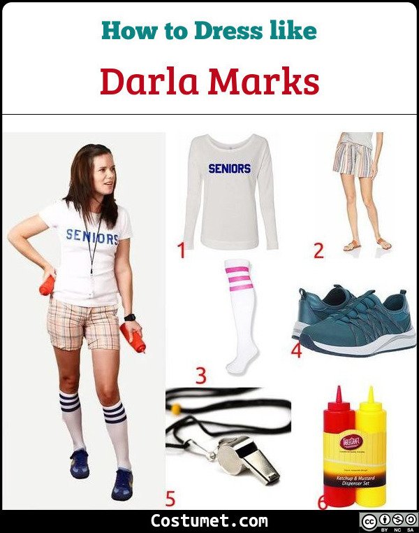 Darla Marks (Dazed And Confused) Costume for Cosplay & Halloween