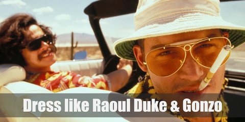 Raoul & Gonzo (Fear and Loathing in Las Vegas) Costume