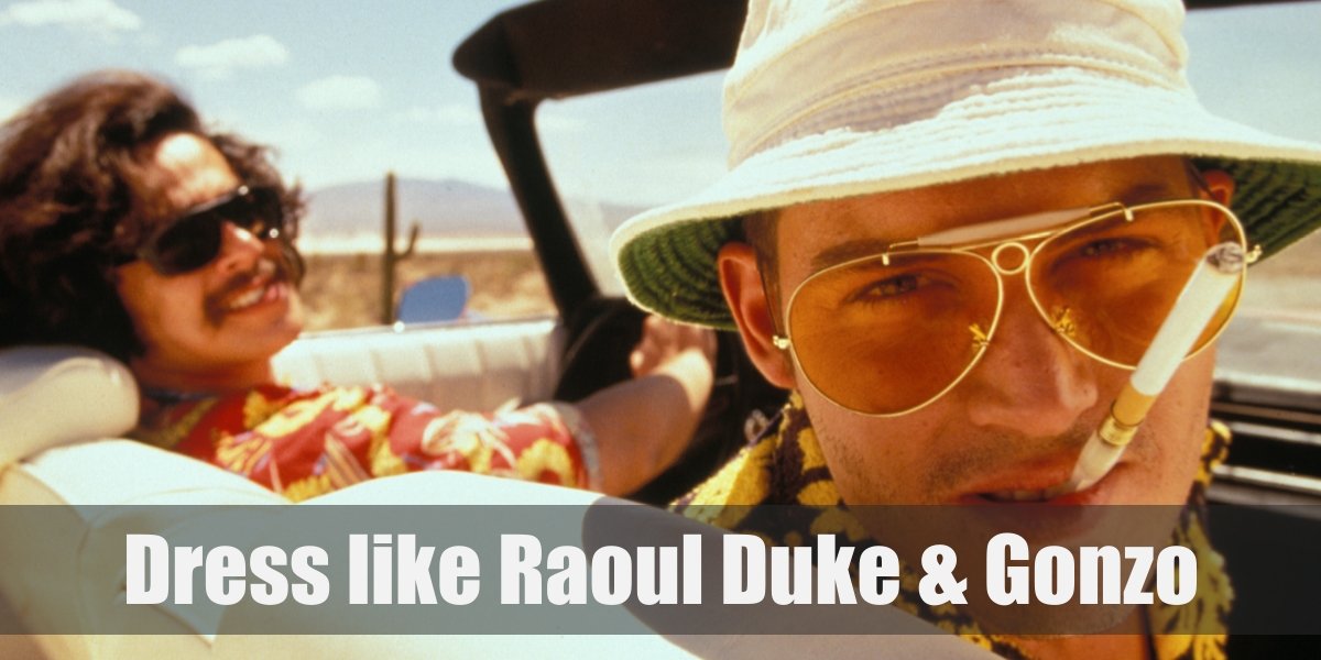 Raoul & Gonzo (Fear and Loathing in Las Vegas) Costume