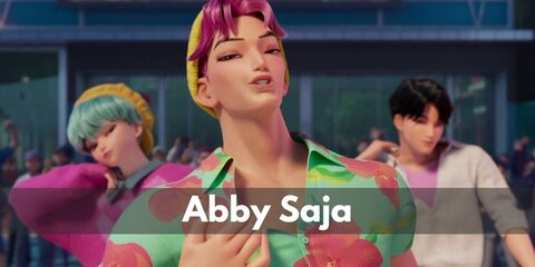 Abby Saja from K-Pop Demon Hunters Costume