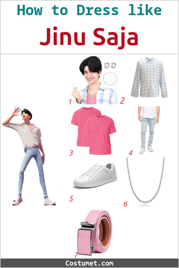 Jinu Saja Costume for Cosplay & Halloween