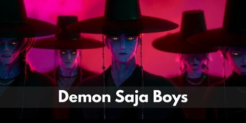 Demon Saja Boys from K-pop Demon Hunters Costume