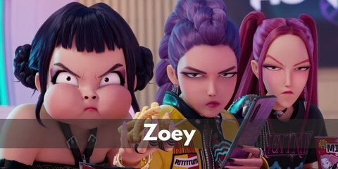 Zoey from K-pop Demon Hunters Costume