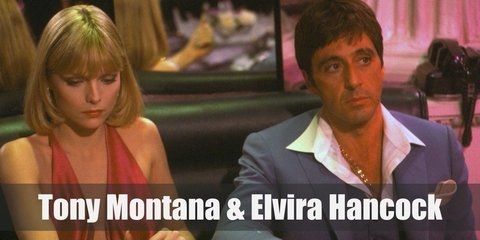 Tony Montana & Elvira Hancock (Scarface) Costume
