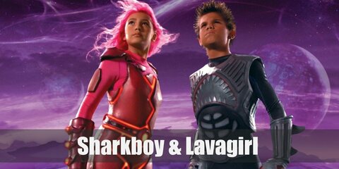 SharkBoy & LavaGirl Costume