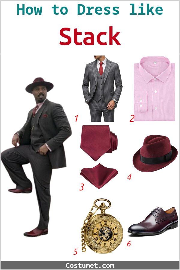 Stack Costume for Cosplay & Halloween