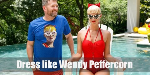 Wendy Peffercorn Lifeguard Costume