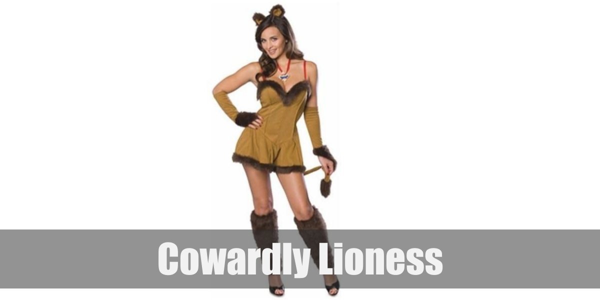 Cowardly Lioness (Wizard of Oz) Costume