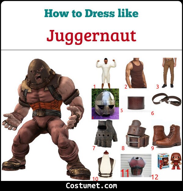 Juggernaut Costume for Cosplay & Halloween