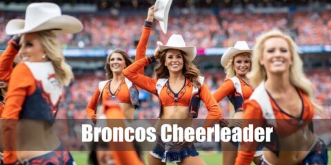 Broncos Cheerleader Costume