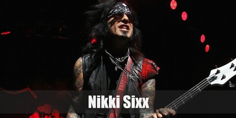 Nikki Sixx Costume