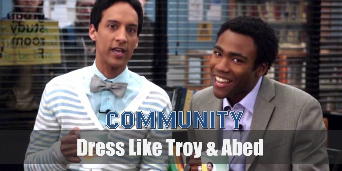 Troy & Abed in the Morning! Costume (Community)