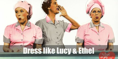 Lucy & Ethel Costume