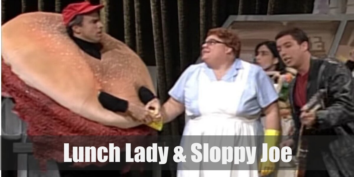 Lunch Lady & Sloppy Joe (SNL) Costume