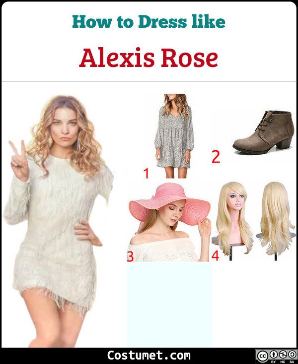 Alexis Rose Costume for Cosplay & Halloween