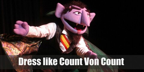Count von Count (Sesame Street) Costume