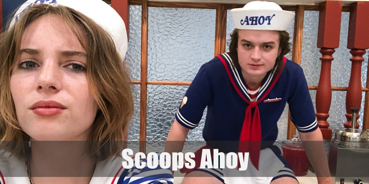 Steve & Robin / Scoops Ahoy (Stranger Things) Costume