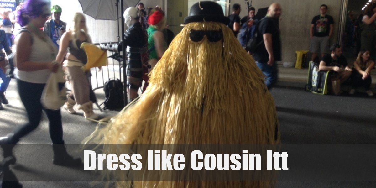 Cousin Itt (Addams Family) Costume